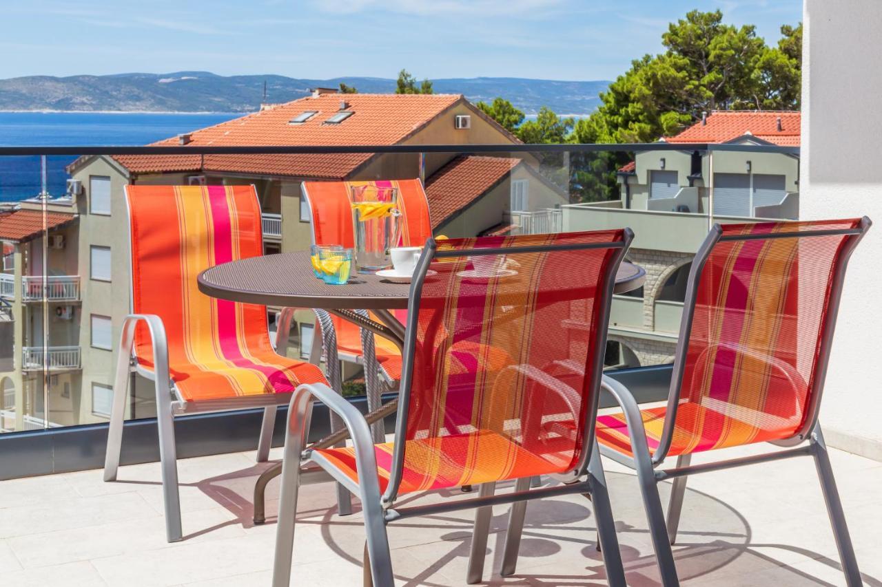 Luxury 2 Bedroom Apartment With Sea View Baska Voda Bagian luar foto